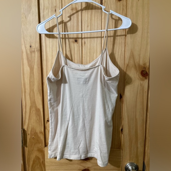 No Boundaries size XL (15-17 juniors) super stretchy camisole in beige - Picture 3 of 3